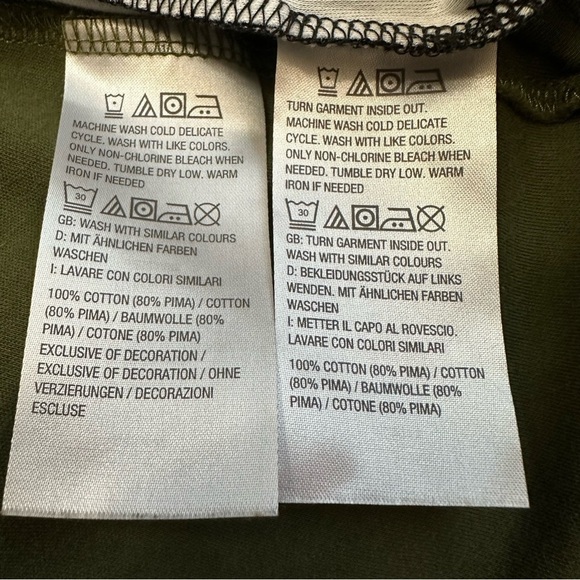 Isaac Mizrahi Live BUNDLE (2) Pima Cotton 3/4 Sleeves Top, Size 2X - Picture 13 of 14